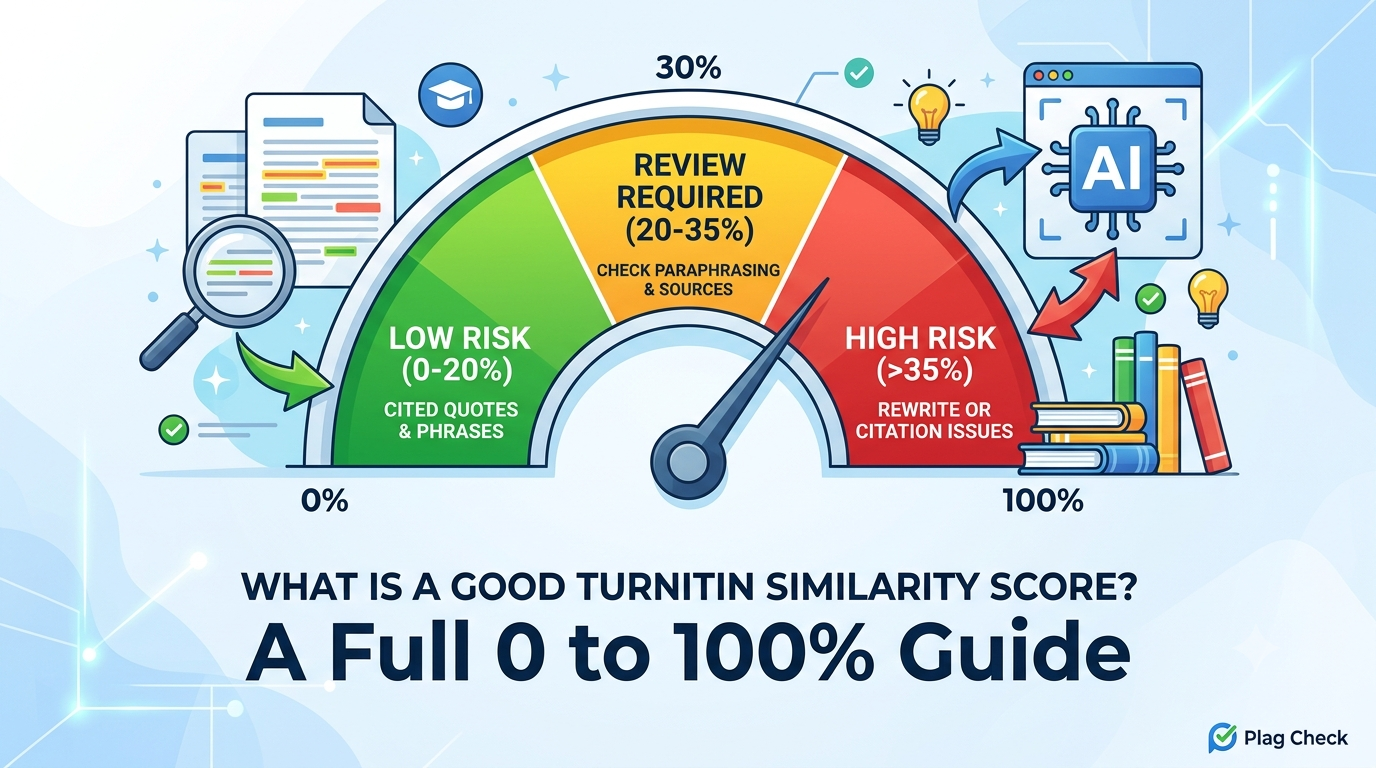 Image Explaining About Good Turnitin Similarity Score