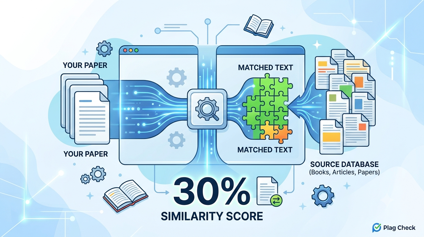 Image explaining about 30% Similarity Bad on Turnitin or not