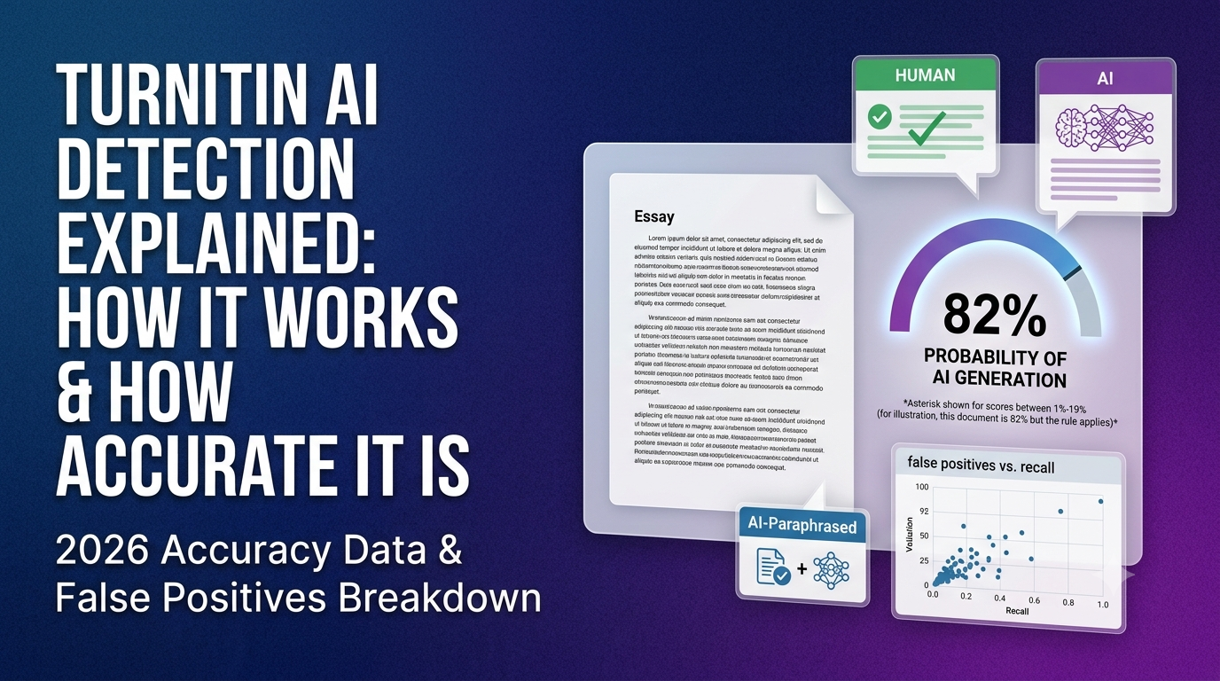 Image explained about How Turnitin AI Detection Works and How Accurate It Is