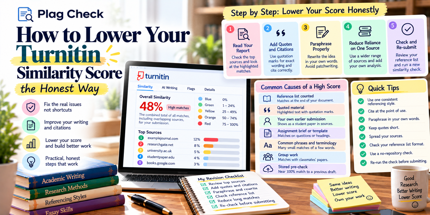 Image explained about Lower Your Turnitin Similarity Score